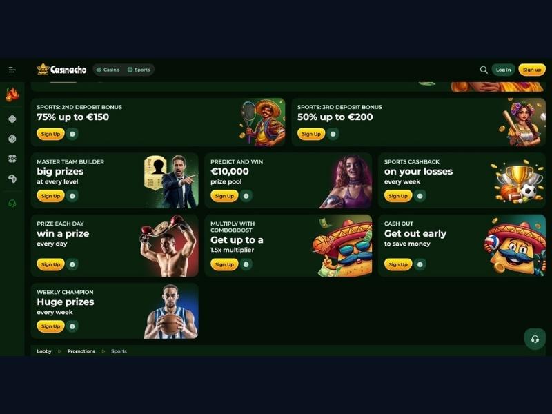App mobile e configurazione per il giocatore attivo italiano su Casinacho Casino